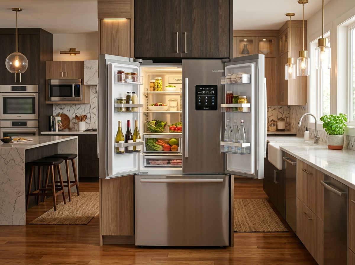 Kulkas Side-by-Side & French Door Inverter
