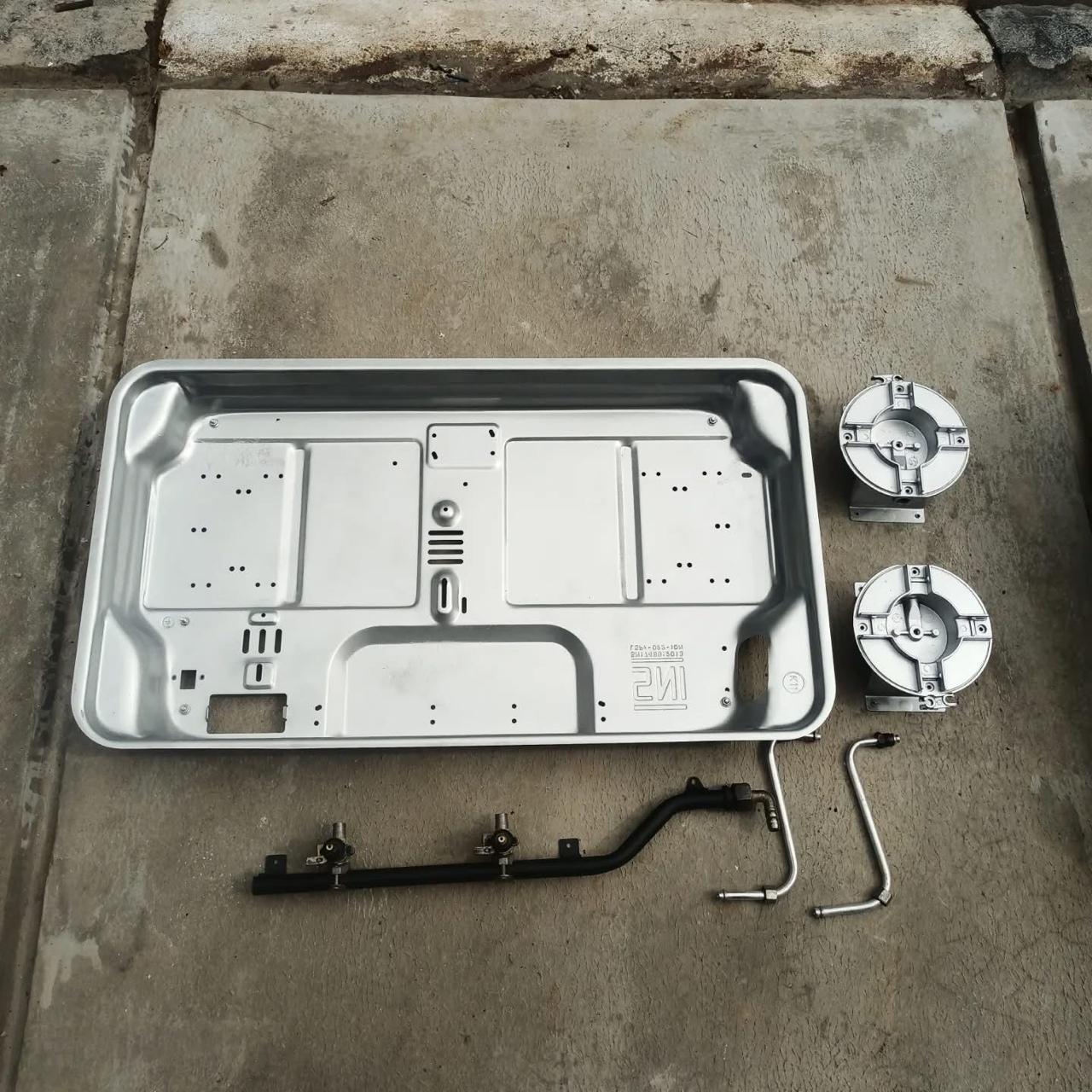Hasil Plat Rangka Dalam Bersih Total Bebas Minyak