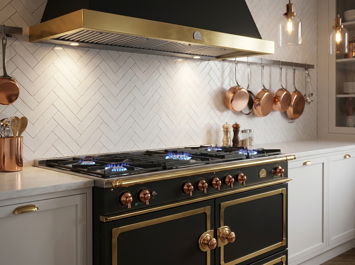 Château Range Cooker Handcrafted La Cornue