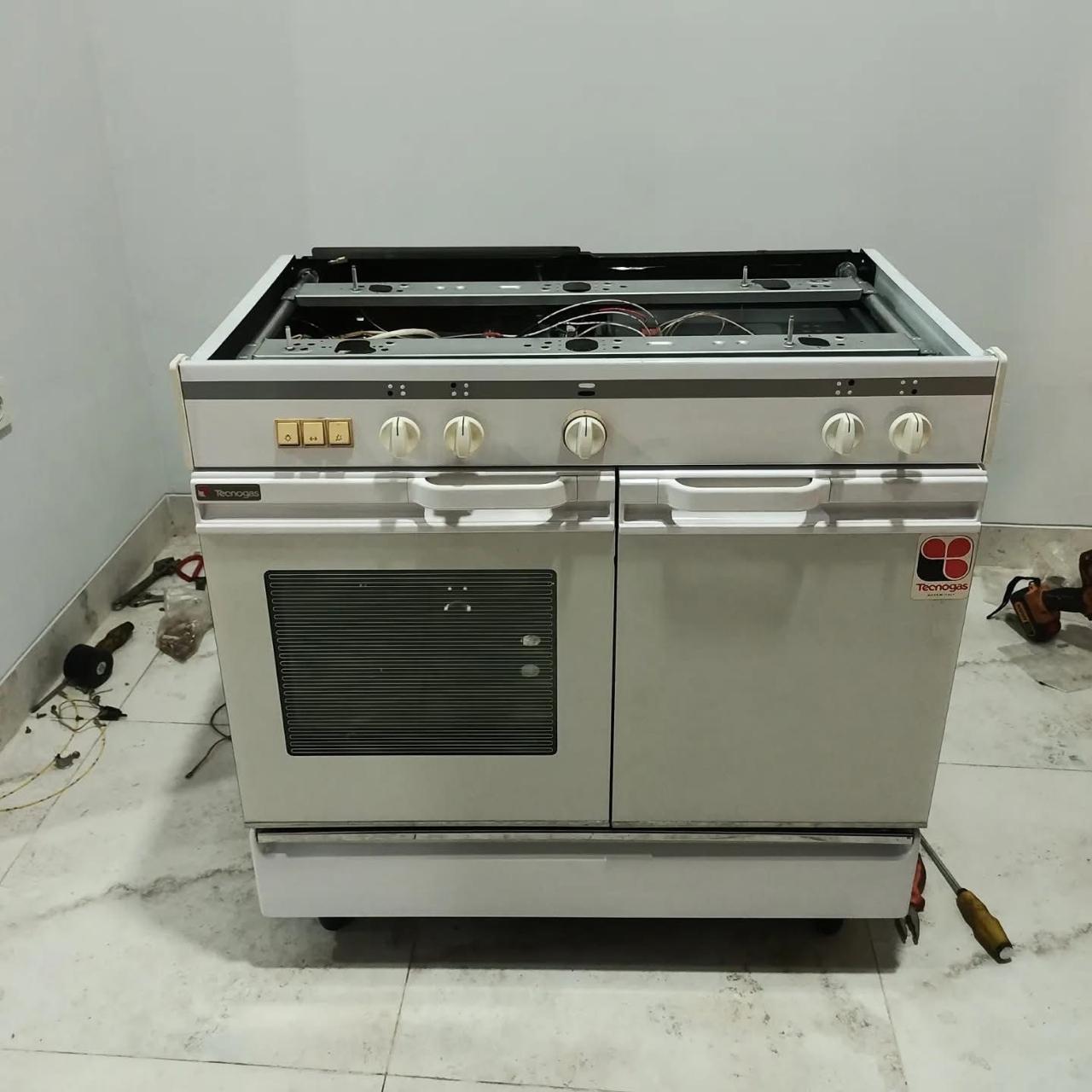 Hasil Servis & Restorasi Range Cooker La Cornue